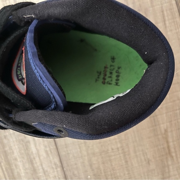 Nike KD 13 Planet of Hoops Midnight Blue/ Black/ Electric Green Size 8 - Picture 8 of 9